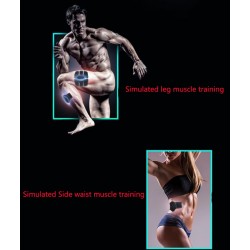 FitnessEstimulador muscular - masajeador inalámbrico - cinturón adelgazante - entrenador de abdominales / brazos / muslos