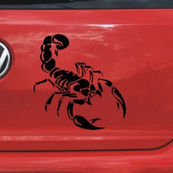 PegatinasEscorpión 3D - pegatina para coche