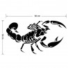 PegatinasEscorpión 3D - pegatina para coche