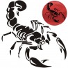 PegatinasEscorpión 3D - pegatina para coche