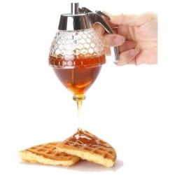 Honey dispenser - transparent jarKitchen