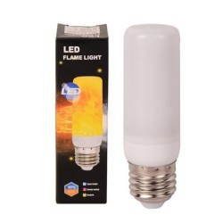 LED fire effect bulb - flicker flame - 4 modes - 3W - E27E27