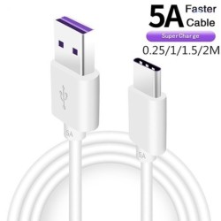 CablesCable de carga rápida - USB tipo C - 5A