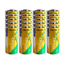 BateríasBatería de litio original - CR123A - 1600 mAh - 20 piezas