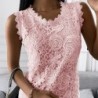Elegant lace t-shirt - sleevelessBlouses & shirts