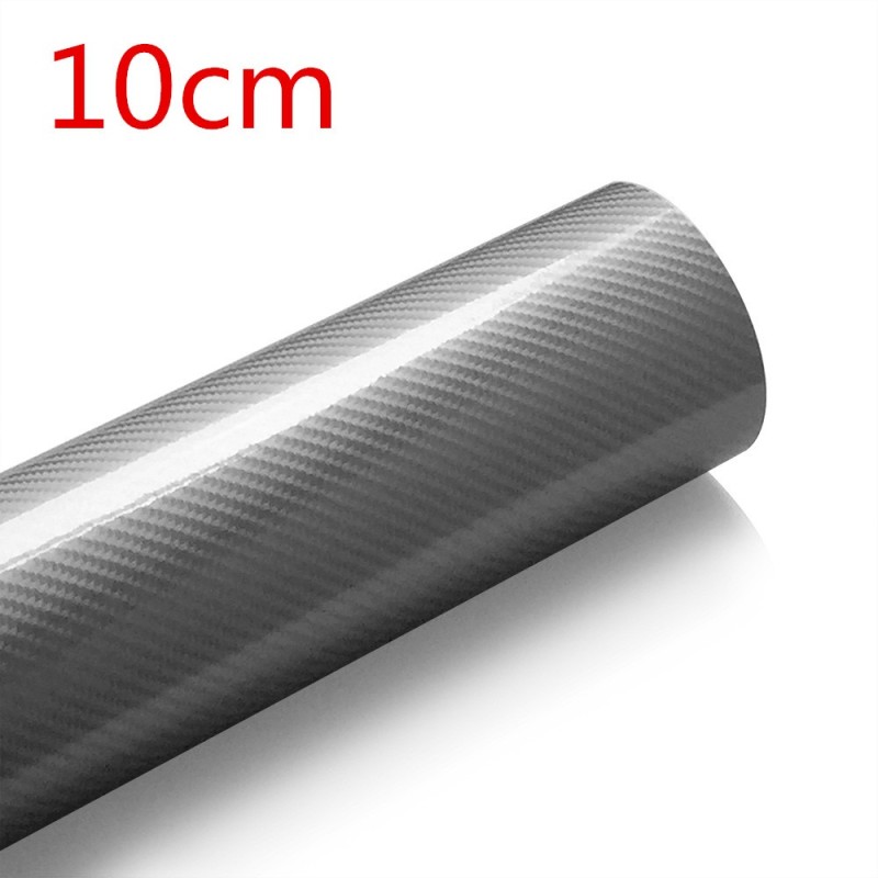 EstiloPelícula de vinilo de fibra de carbono - alto brillo - adhesivo para automóvil / motocicleta