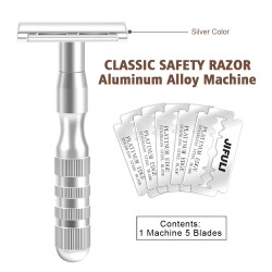 AfeitadoMaquinilla de afeitar manual - doble filo - con 5 hojas
