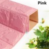 Pegatinas de paredAdhesivo de pared 3D - espuma autoadhesiva - papel pintado - resistente al agua - diseño de ladrillo - 60 *...