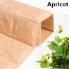 Pegatinas de paredAdhesivo de pared 3D - espuma autoadhesiva - papel pintado - resistente al agua - diseño de ladrillo - 60 *...