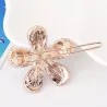 Pinzas de cabellopasador de pelo de flor de cristal