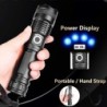 LinternasZ20 - XHP50 - batería 18650 - linterna LED - zoom - USB - resistente al agua