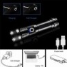 Z20 - XHP50 - 18650 battery - LED flashlight - zoom - USB - waterproofTorches