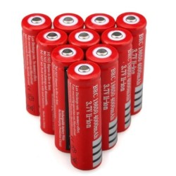 BateríasBatería de iones de litio 18650 - recargable - 3,7 V - 4000 mAh