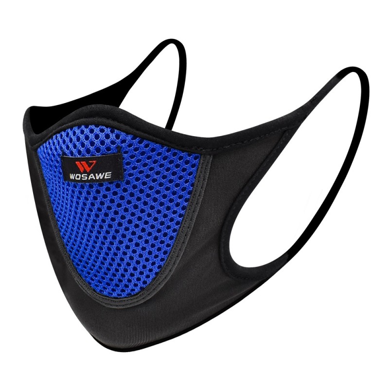 Mascarillas bucalesMáscara facial de ciclismo - a prueba de polvo - a prueba de viento - anticontaminación - filtro de malla