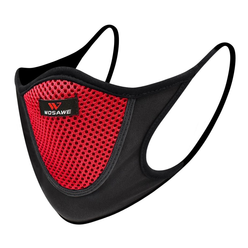 Mascarillas bucalesMáscara facial de ciclismo - a prueba de polvo - a prueba de viento - anticontaminación - filtro de malla