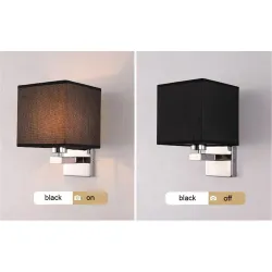 ApliquesAplique LED - lámpara textil moderna - E27 - 5W