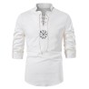 CamisetasCamisa de algodón de manga larga - con cuello alto