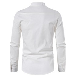 CamisetasCamisa de algodón de manga larga - con cuello alto