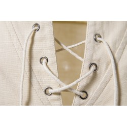 CamisetasCamisa de algodón de manga larga - con cuello alto