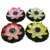 Solar powered flower - lotus shape - LED - fountain / pond floating decorationSolar lighting