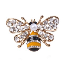 Brochesbroche de abeja de cristal