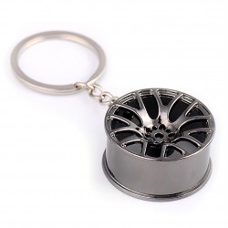 Car wheel rim - keychainKeyrings