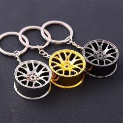 Car wheel rim - keychainKeyrings