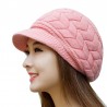 Sombreros & gorrasGorro de punto de lana de invierno con visera