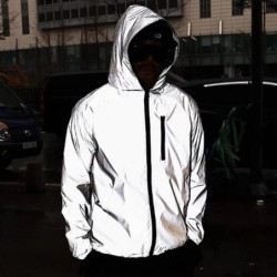 Reflective hooded jacket - unisexJackets