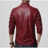 ChaquetasChaqueta de cuero delgada - con cremalleras / bolsillos