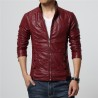 ChaquetasChaqueta de cuero delgada - con cremalleras / bolsillos
