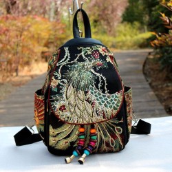 MochilasMochila de lona - diseño étnico colorido