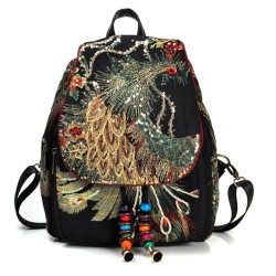 MochilasMochila de lona - diseño étnico colorido