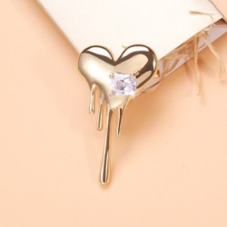 BrochesBroche en forma de corazón con circonitas