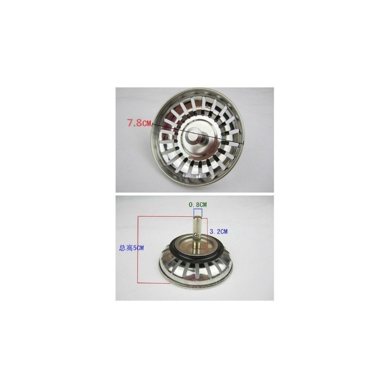 Stainless steel sink strainer - stopperSink strainers