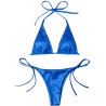 Baño y ropaConjunto de bikini sexy - efecto de color metalizado