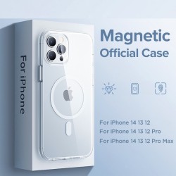 Magnetic transparent cover case - for iPhoneProtection