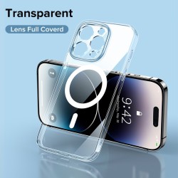 ProteccionFunda magnética transparente - para iPhone