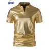 CamisetasCamiseta manga corta metalizada brillante