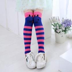 Knee length cotton socks - animals patternClothing