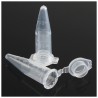Tubos centrífugosMini tubos de centrífuga de laboratorio de prueba de plástico - 42 * 11 mm - 100 piezas