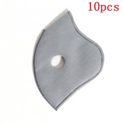 Mascarillas bucalesPM25 - Filtros de repuesto para máscara facial de carbón activado - 10 piezas