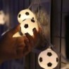Día de San ValentínGuirnalda de cuerdas LED - con balones de fútbol - alimentado por batería