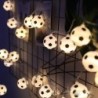 Día de San ValentínGuirnalda de cuerdas LED - con balones de fútbol - alimentado por batería