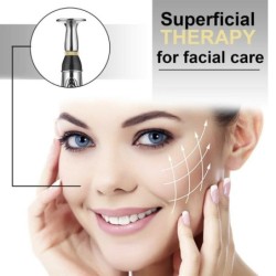 MasajeBolígrafo de masaje eléctrico multifunción - acupuntura - alivio del dolor - rodillo de belleza - con luz láser
