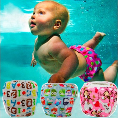 BebésPañal de natación para bebé - ajustable - impermeable - pantalón de piscina