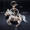 Crystal horse keychainKeyrings