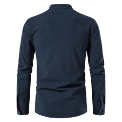 CamisetasCamisa clásica manga larga - escote anudado
