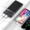 Bancos de energíaPower bank portátil - cargador de batería externo - doble USB - pantalla LCD - 10000mAh