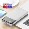 Bancos de energíaPower bank portátil - cargador de batería externo - doble USB - pantalla LCD - 10000mAh
